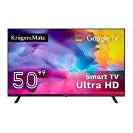 KRUGER&MATZ TV KM0250UHD-SA, D-LED, Full HD, HDR, 50"